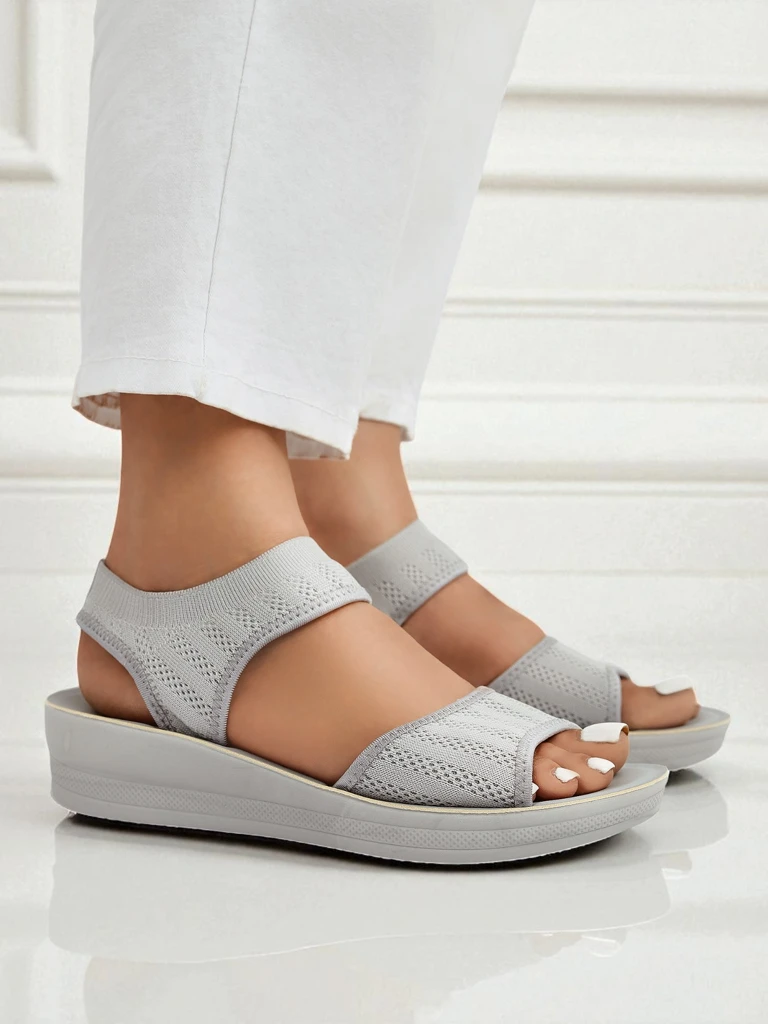 Royalfashion Sandale de damă cu talpă mai groasă Viva Flex II