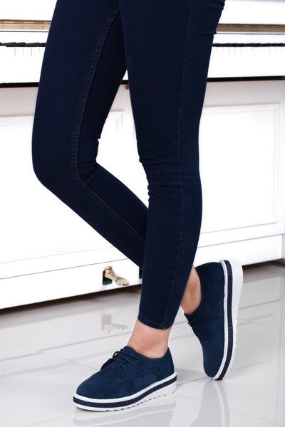 Devestva bleumarin bleumarin legat - pantofi