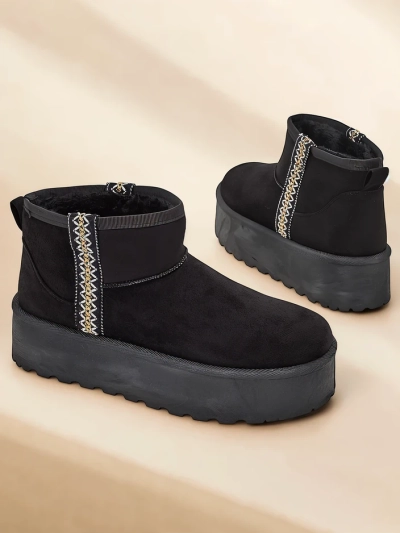Cizme scurte de zăpadă pentru femei Royalfashion a'la Haluzi