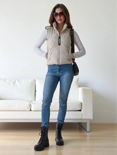 Royalfashion Vestă scurtă pentru femei