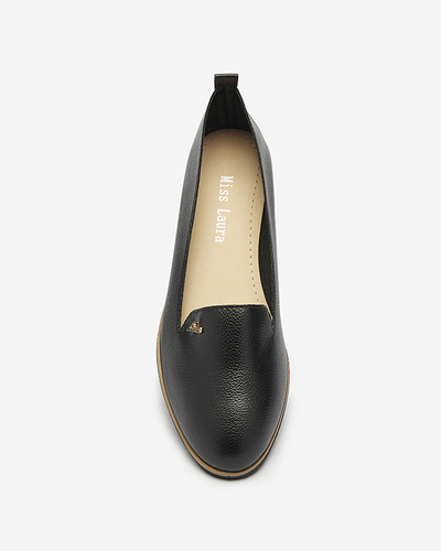 Mocasini negri pentru femei Riorica- Footwear