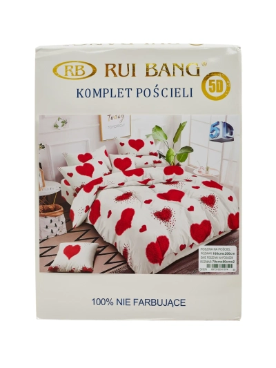 Royalfashion Lenjerie de pat cu model 160x200 set 3 PIESE