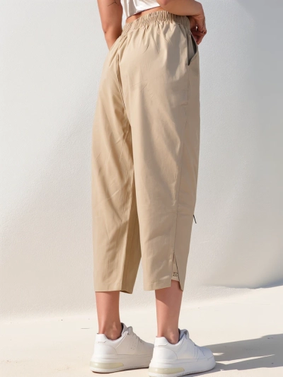Pantaloni drepti Royalfashion pentru femei Material 7/8