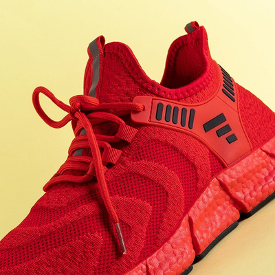 Încălțăminte sport bărbătească roșie Gagik - Încălțăminte