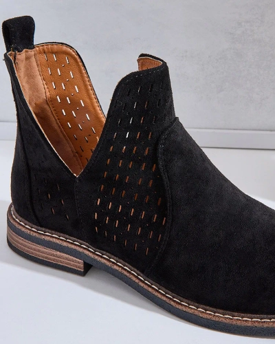 Royalfashion Cizme eko suede Ovilla pentru femei