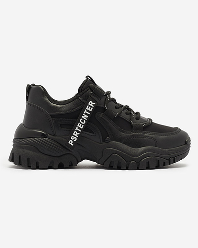 Pantofi sport de damă negri Evilpo- Footwear