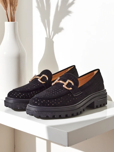 Royalfashion Mocasini perforați pentru femei Besio