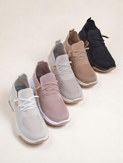 Royalfashion Pantofi sport slip-on pentru femei din material textil Teletta