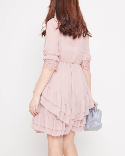 Rochie mini dama roz - Imbracaminte