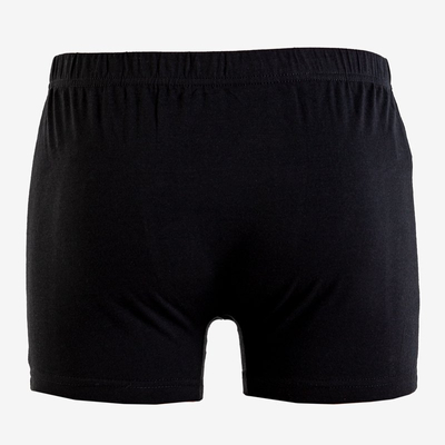 Pantaloni scurți de bărbați negri - Lenjerie intimă