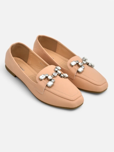 Mocasi de damă Royalfashion cu strassuri Lecilla