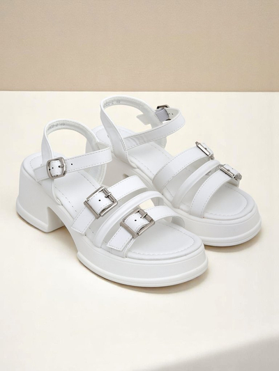 Royalfashion Sandale pentru femei cu toc mic Otteze