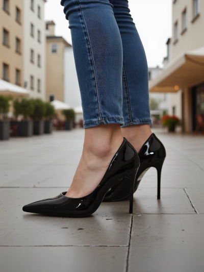 Royalfashion Pantofii stiletto clasici pentru femei Dofenis