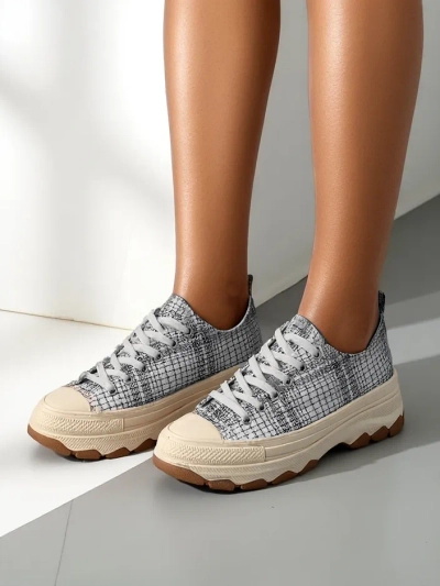 Royalfashion Sneakers platform pentru femei Mirrles