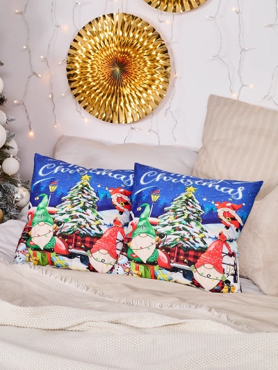 Royalfashion Fata de pernă de Crăciun decorativă