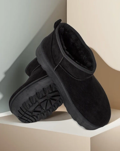 Royalfashion Ghete scurte de zapada pentru femei Alalla