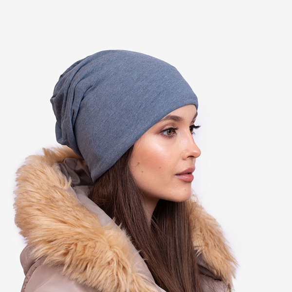 Palarie izolata de dama bleumarin cu stele - Accesorii