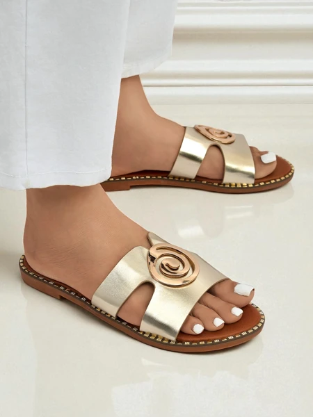 Royalfashion papuci pentru femei cu talpă joasă Glam Bliss