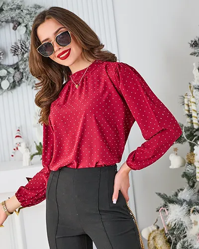 Cămașă Royalfashion pentru femei cu strassuri