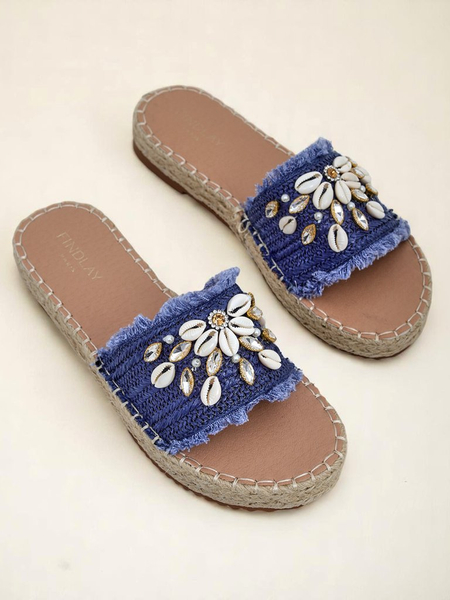Șlapi Royalfashion pentru femei cu scoici Sandy