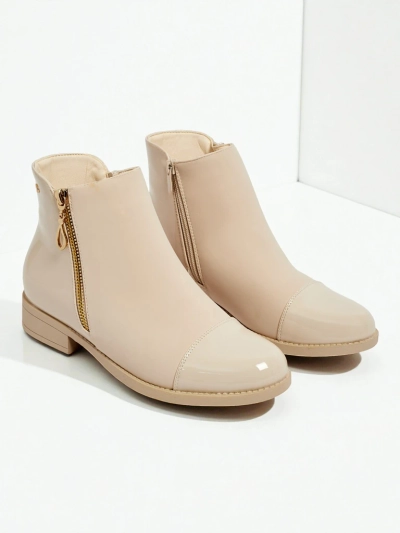 Botine Venus Crem Elegante de Toamnă