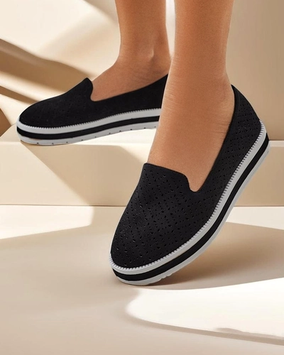 Mocasi perforați Royalfashion pentru femei Cerrole