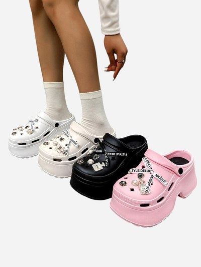 Flip-flops din cauciuc pentru femei Royalfashion cu decorațiuni Dellos