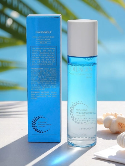 Tonic facial cu colagen cu efect de iluminare și hidratare