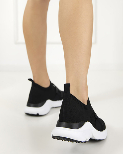 Pantofi sport slip-on dama negri Neristo - Incaltaminte
