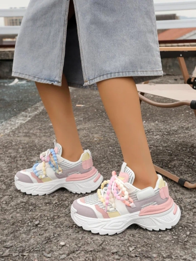 Pantofi sport Royalfashion pentru femei cu o talpă mai groasă Loness