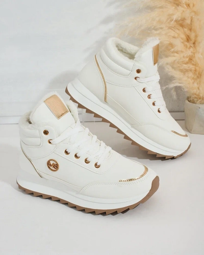 Royalfashion Adidași de damă încălțați cu blană Casill