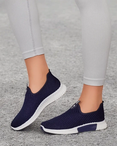 Pantofi sport slip-on dama bleumarin Palomena - Incaltaminte