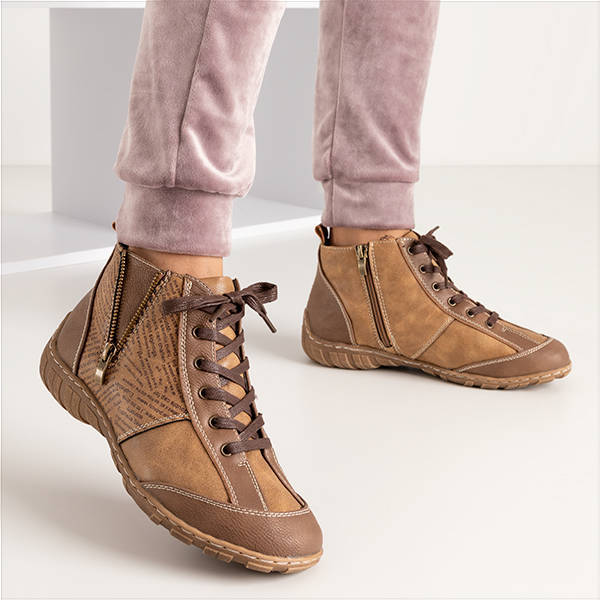 Ghete izolate dama maro Giacomo - pantofi