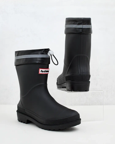 Royalfashion Botine wellingtons Alnana pentru femei