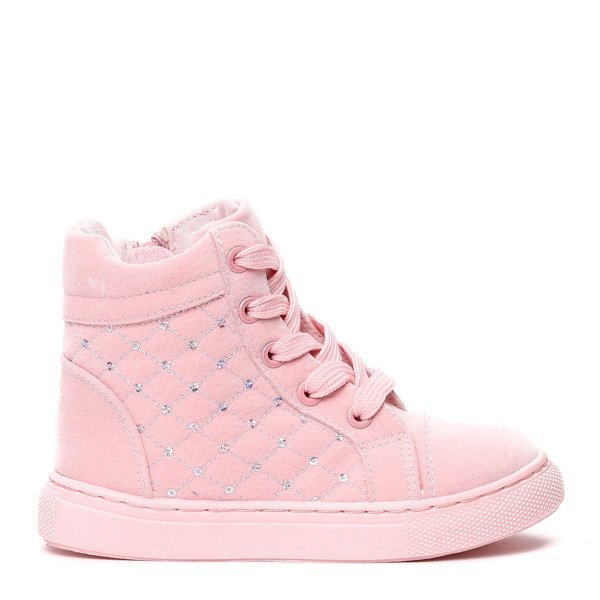Adidași matlasați roz pentru copii Livinec - Încălțăminte