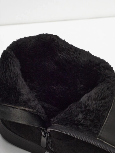 Botine de damă din piele ecologică de căprioară Kelmoria