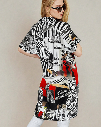 Royalfashion Tunică cu model pentru femei