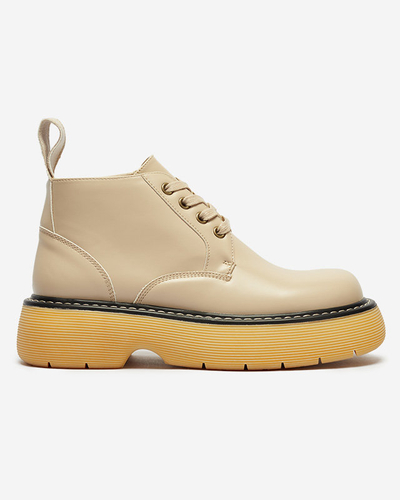 Cizme de damă în bej Tarraf- Footwear