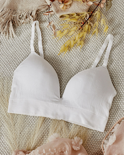 Royalfashion Sutien cu nervuri pentru femei