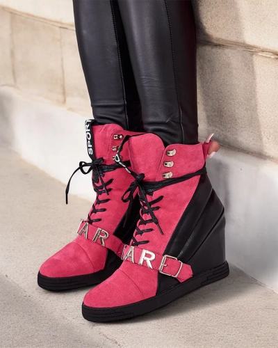 Royalfashion botine pe toc Ronii pentru femei