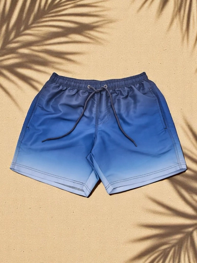 Royalfashion Sportliche Herren-Ombre-Shorts mit schützendem Netzfutter