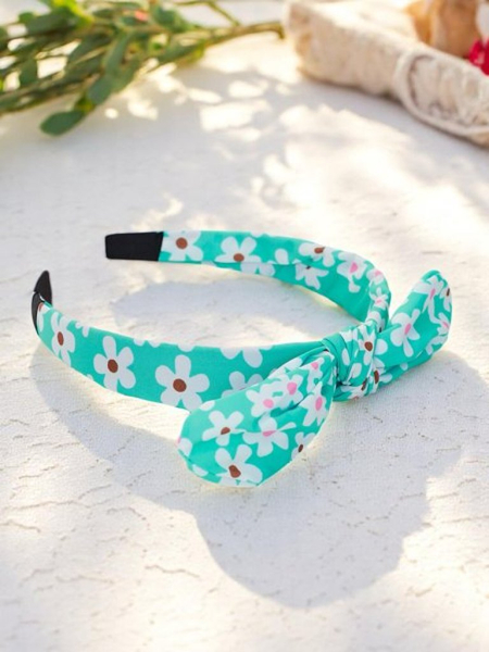 Royalfashion Bentiță cu fundiță Florinka cu flori