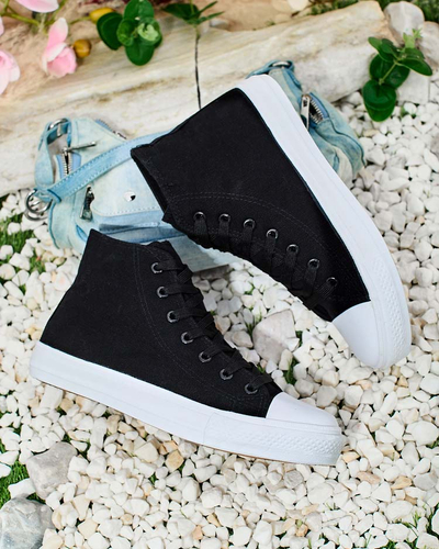 Royalfashion Adidași înalți pentru femei Hirria