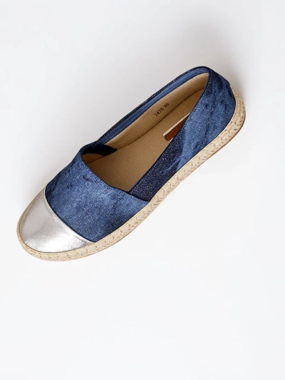 Royalfashion Espadrile de damă a'la denim Anerta