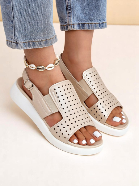 Royalfashion Damskie sandaly na grubszej podeszwie BreezyStep