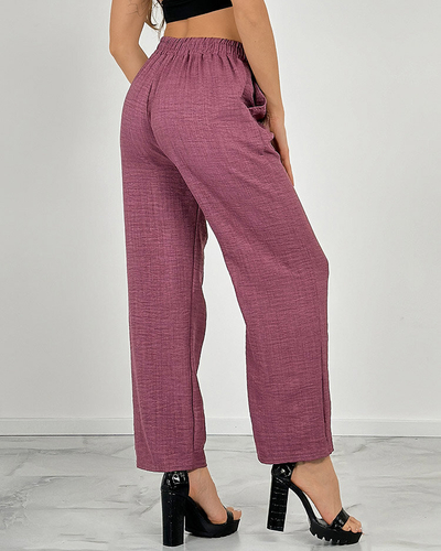 Royalfashion Pantaloni largi pentru femei