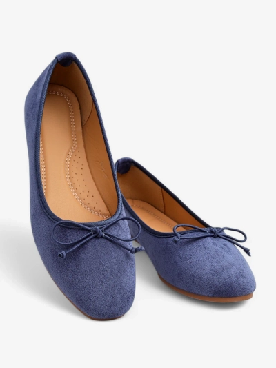 Royalfashion Pantofi plate pentru femei cu fundiță Zaame