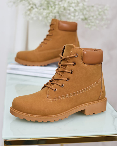 Royalfashion Trapperi pentru femei maro Karveliea