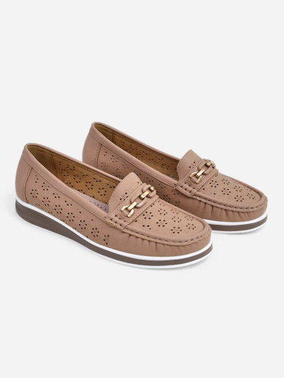 Royalfashion mocasini perforați pentru femei Cerro