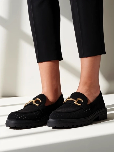 Royalfashion Mocasini perforați pentru femei Besio